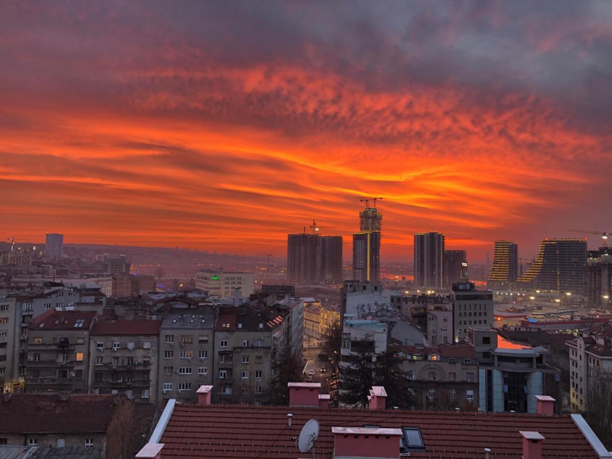 Ferienwohnung Panorama View Belgrad Exterior foto