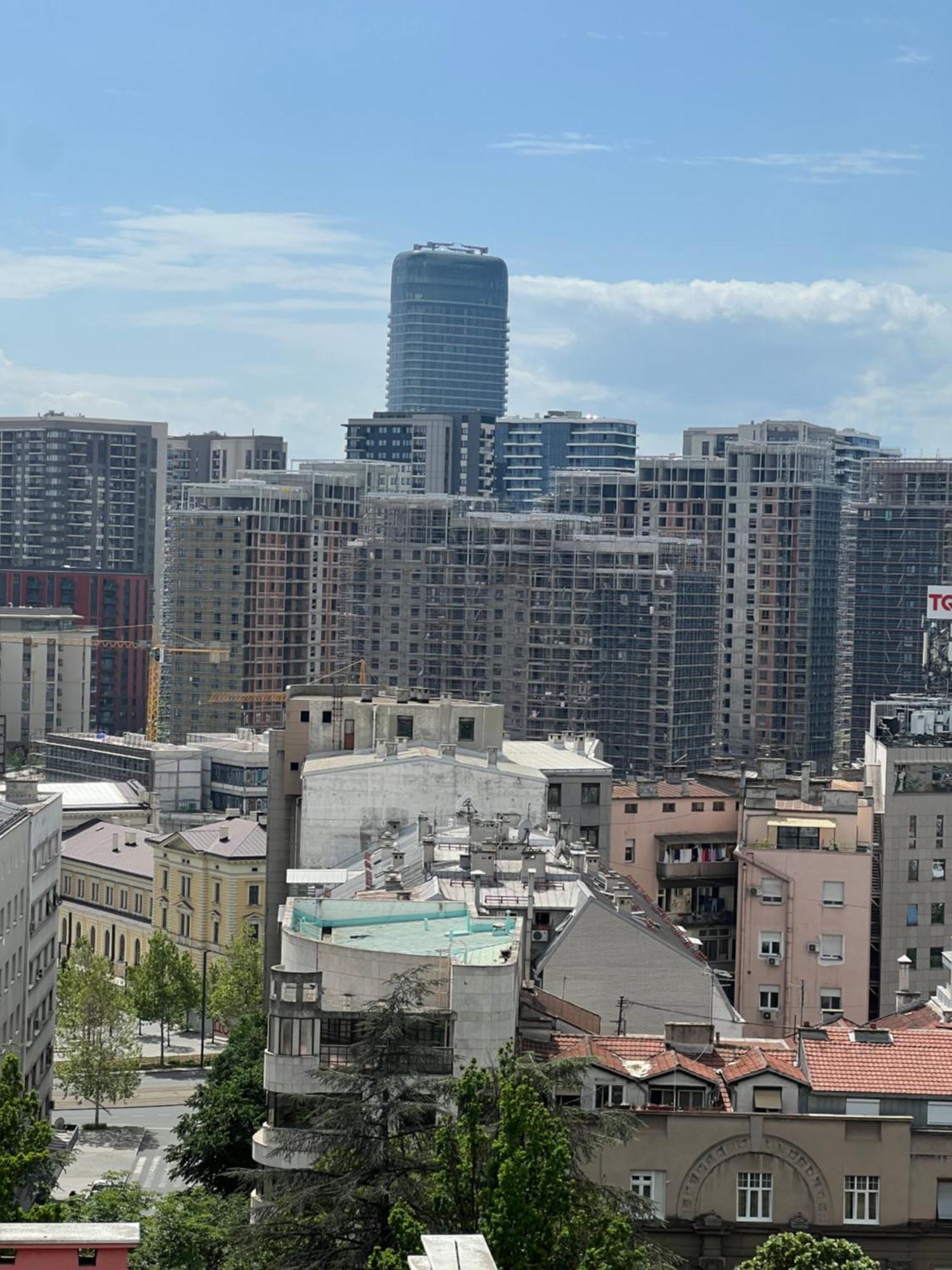Ferienwohnung Panorama View Belgrad Exterior foto