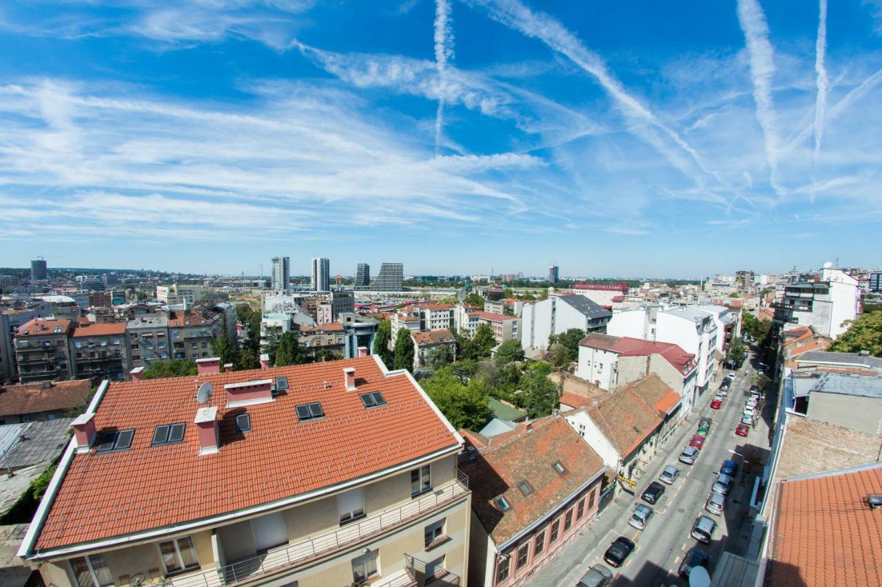 Ferienwohnung Panorama View Belgrad Exterior foto